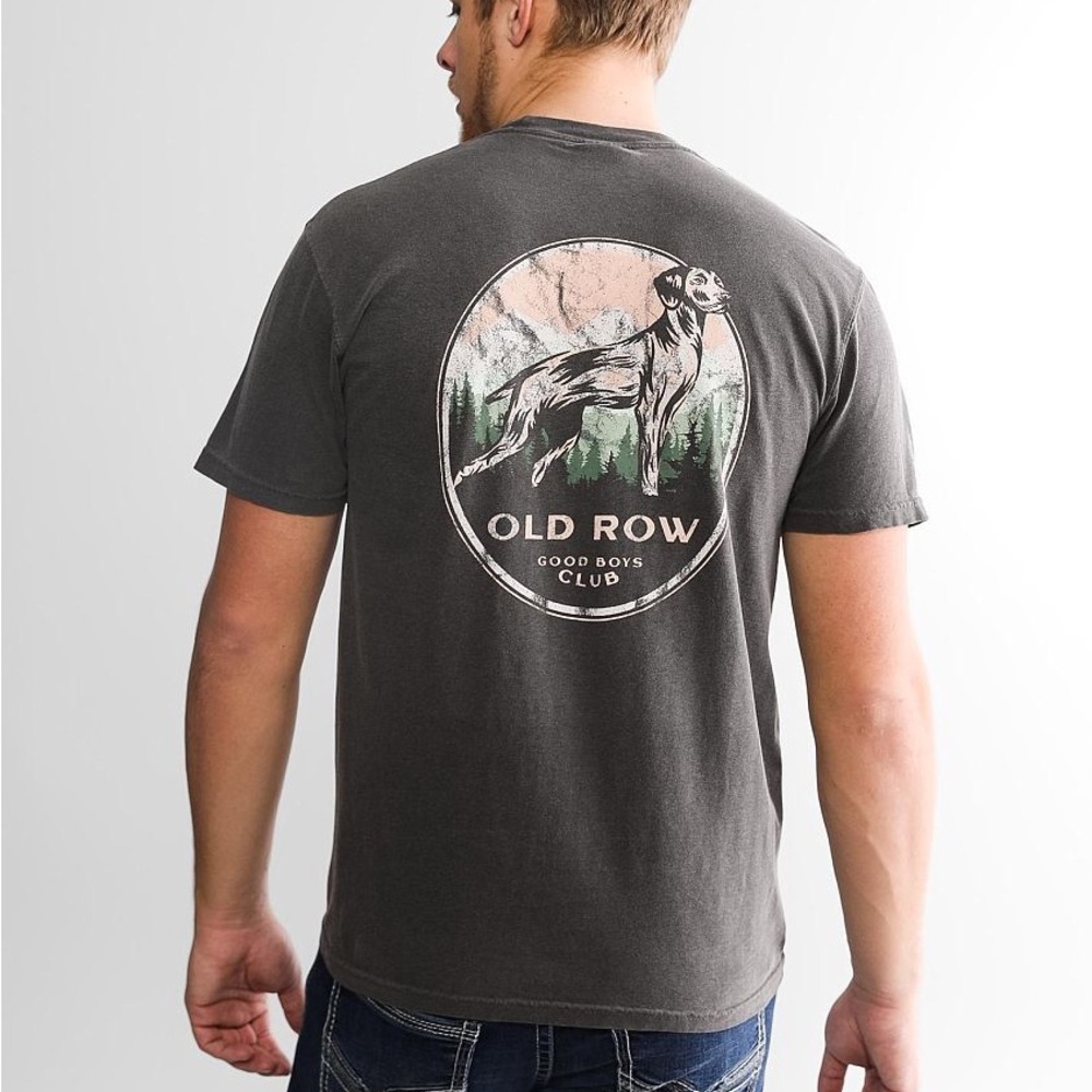 Buckle Old Row Good Boys Club T-Shirt. Size XL.